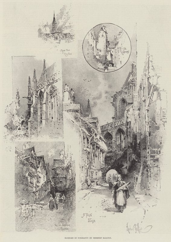 Passeggiate in Normandia da Herbert Railton