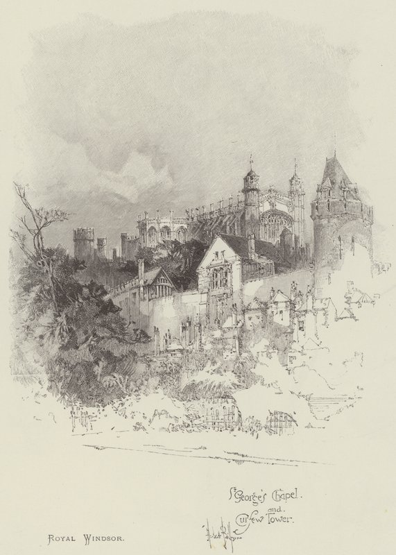 Cappella di San Giorgio e Torre del Coprifuoco da Herbert Railton