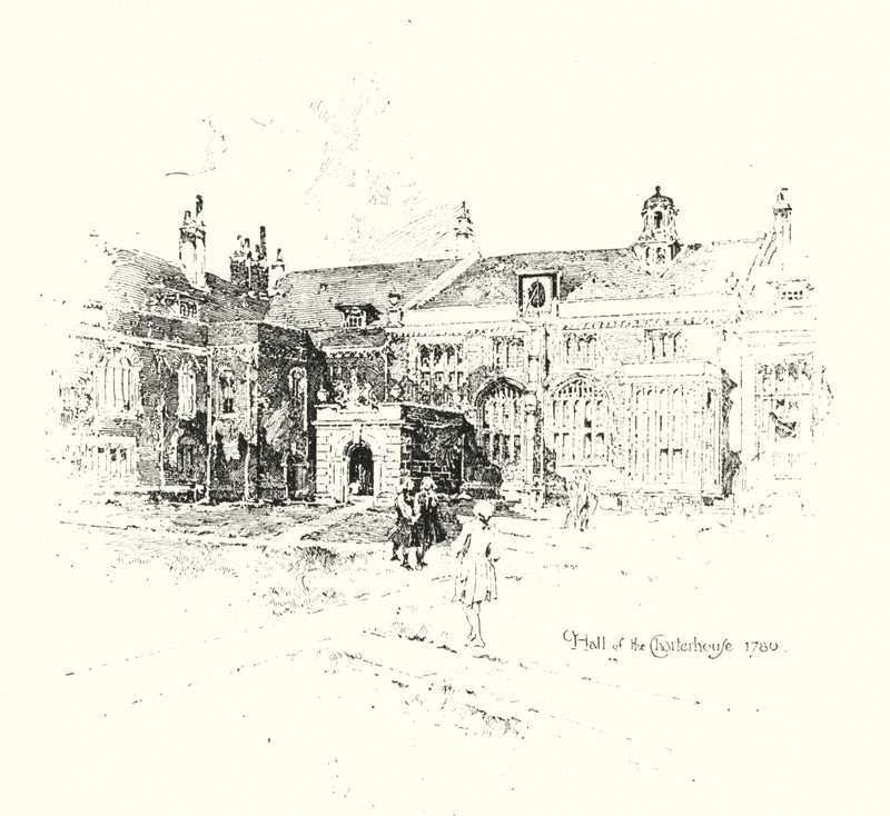 Sala alla Charterhouse, Londra da Herbert (after) Railton