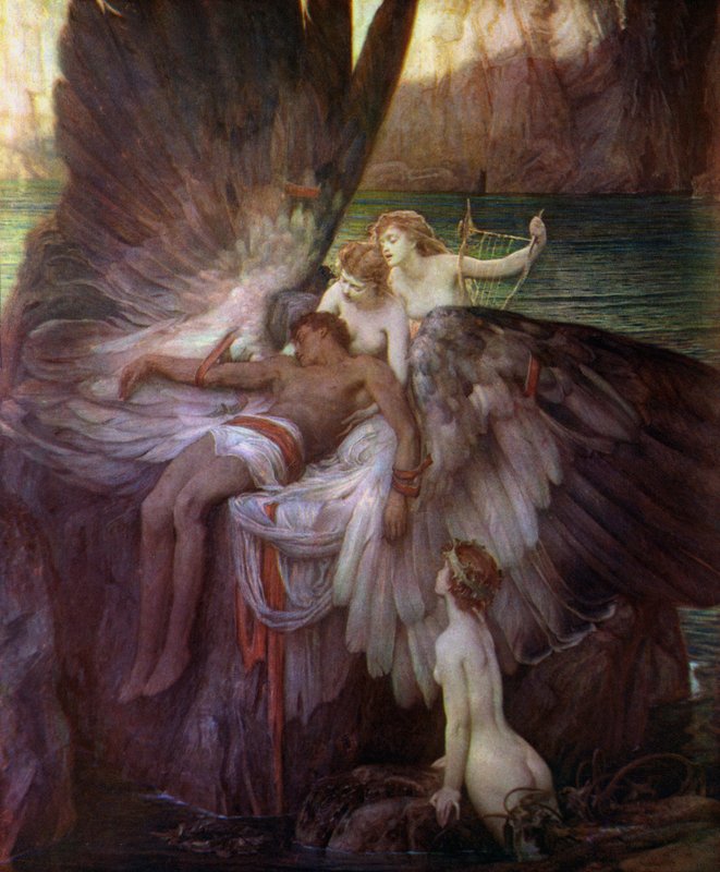 Il lamento per Icaro da Herbert James Draper
