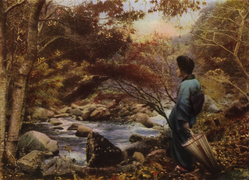 Autunno a Miyanoshita da Herbert Ponting