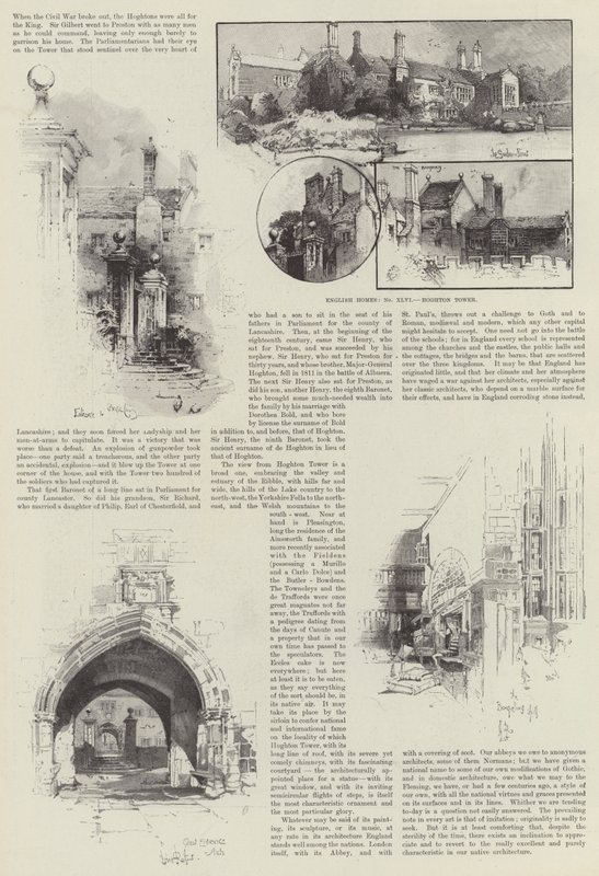 Torre di Hoghton da Herbert Railton
