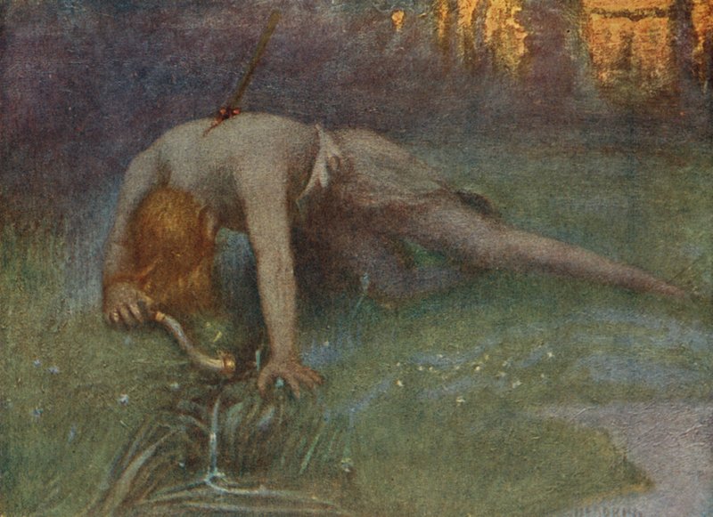 La morte di Sigfrido da Hermann Hendrich