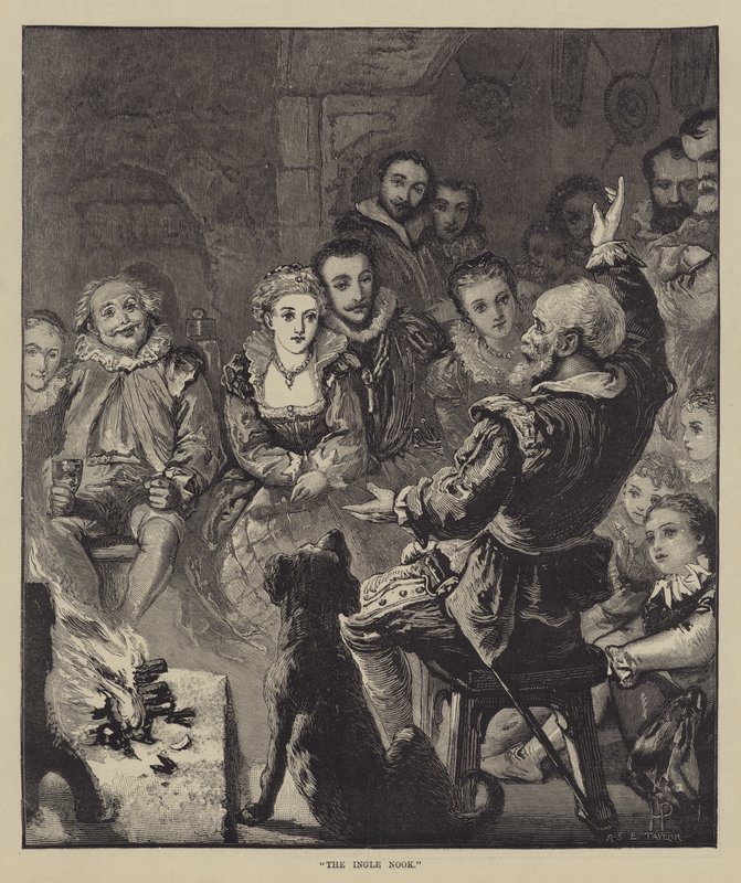 Il focolare da Horace Petherick