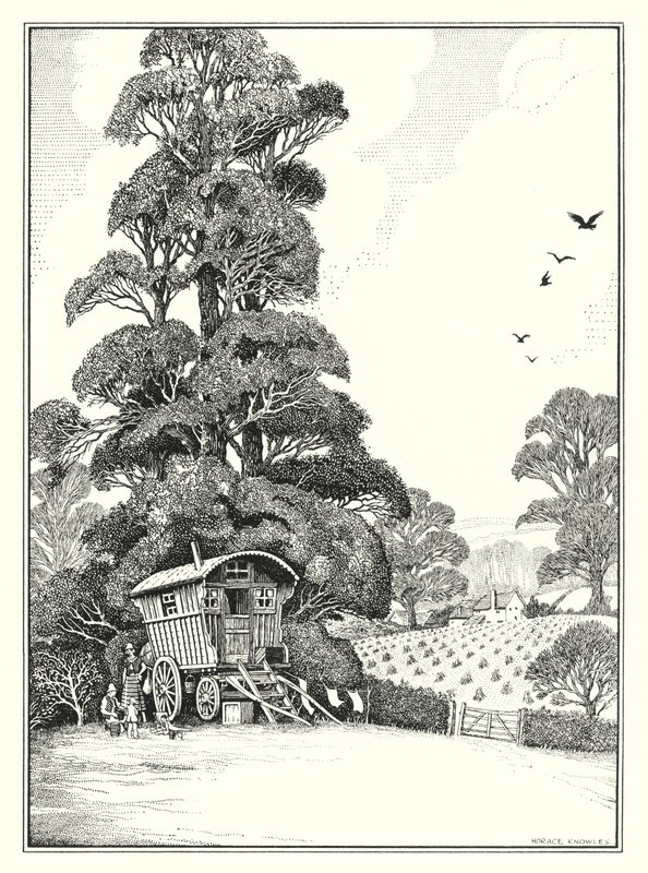 Agosto (litografia) da Horace J. Knowles
