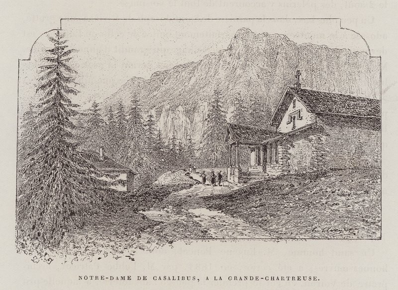 Notre-Dame De Casalibus, A La Grande-Chartreuse da Hubert Clerget