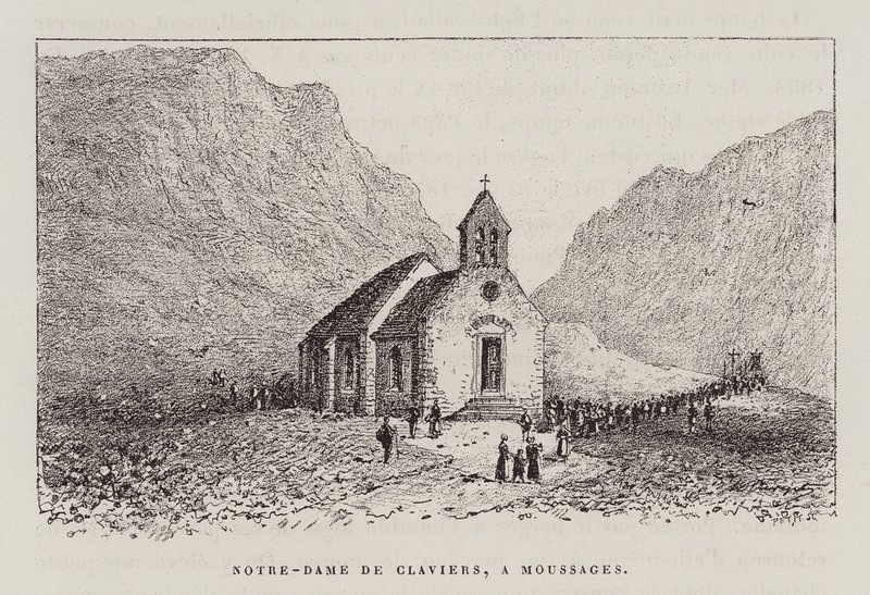 Notre-Dame De Claviers, A Moussages da Hubert Clerget