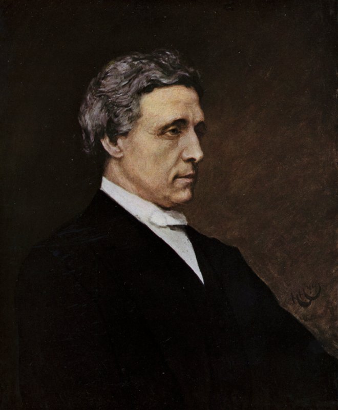 C L Dodgson da Hubert von (after) Herkomer