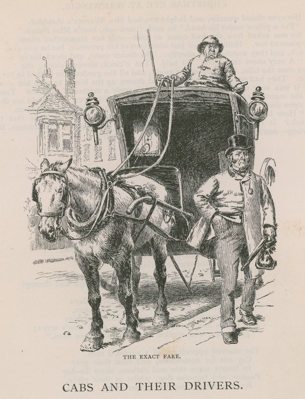 Carrozze e i loro conducenti da Hugh Thomson