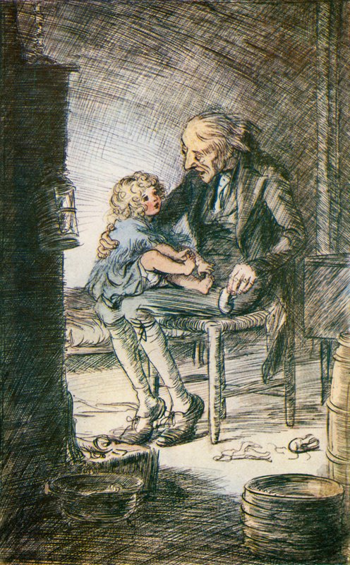 Invitando Silas con molte risate da Hugh Thomson