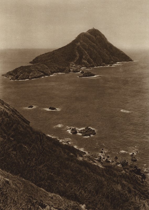 Messico: Costa di Mazatlan (foto b/n) da Hugo Brehme