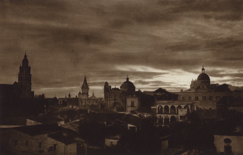 Messico: Cuernavaca (foto b/n) da Hugo Brehme
