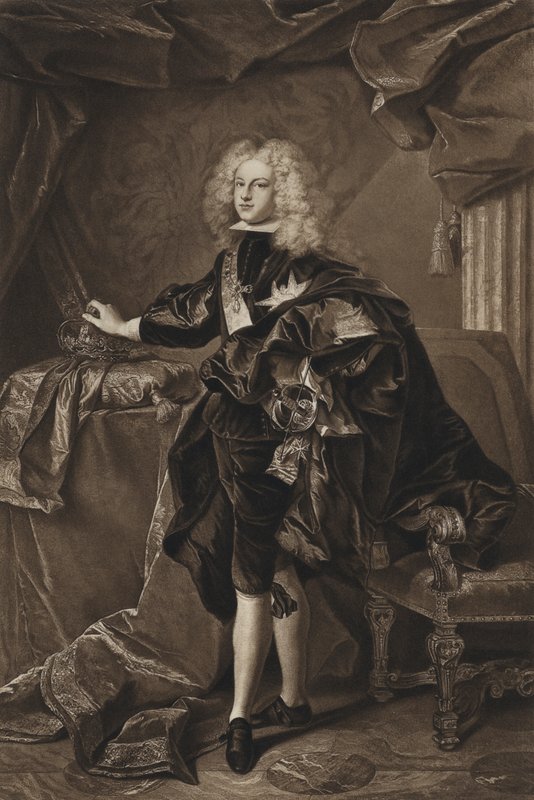 Filippo V, Re di Spagna da Hyacinthe (after) Rigaud