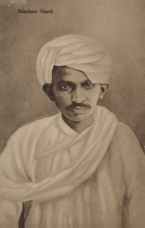 Mahatma Gandhi da Indian photographer