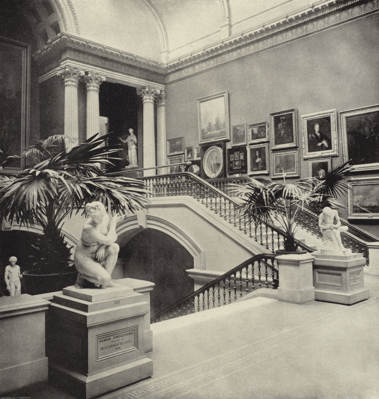 Scalinata della Galleria Nazionale, Dublino da Irish Photographer