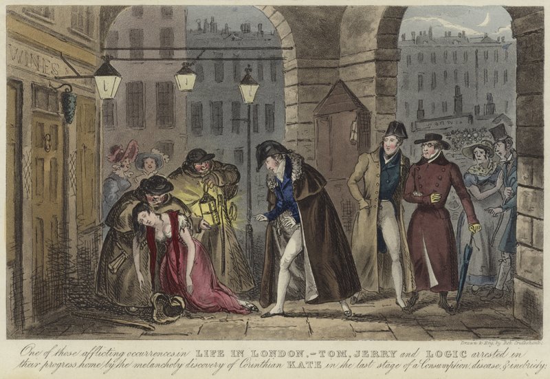 Vita a Londra da Isaac Robert Cruikshank