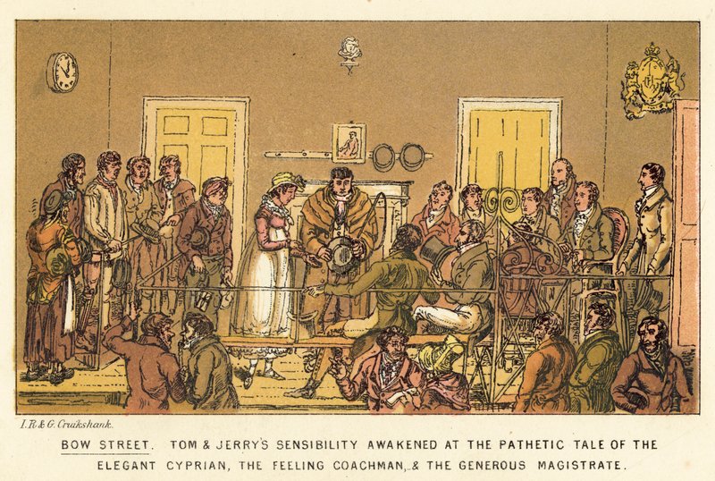 Bow Street da Isaac, Robert and George Cruikshank
