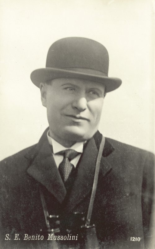 Benito Mussolini da Italian Photographer