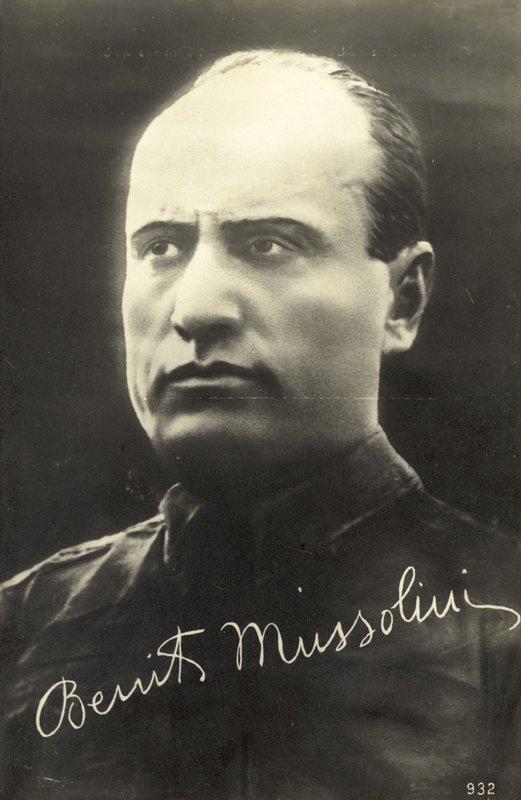 Benito Mussolini da Italian Photographer