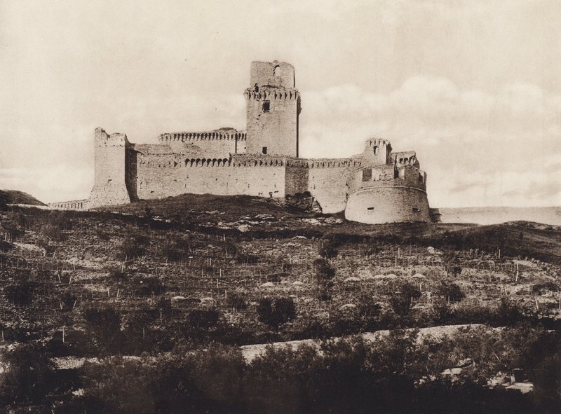 Assisi: La Rocca, XIV secolo da Italian Photographer