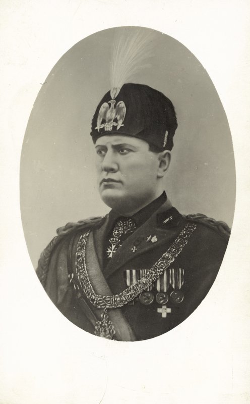 Benito Mussolini da Italian Photographer