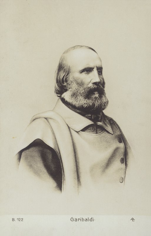 Giuseppe Garibaldi da Italian Photographer