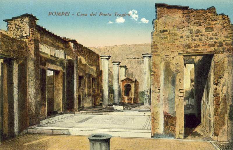 Pompei, Italia, Casa del Poeta Tragico da Italian Photographer