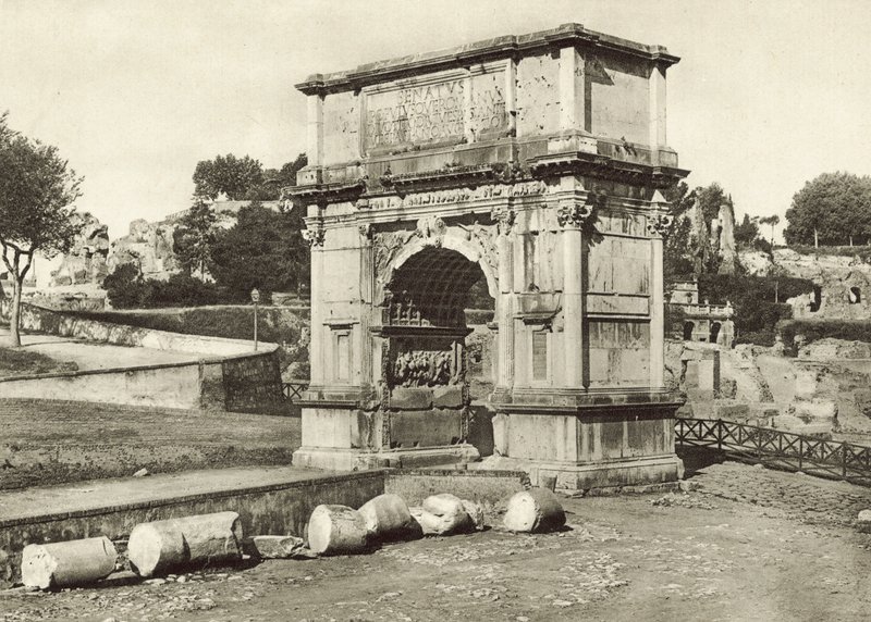 Foro Romano, Arco di Tito da Italian Photographer