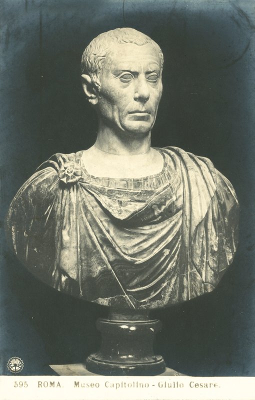 Roma, Museo Capitolino, Busto, Giulio Cesare da Italian Photographer