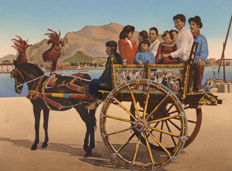 Sicilia / Sicily: Carretto Siciliano (colour photo) da Italian Photographer