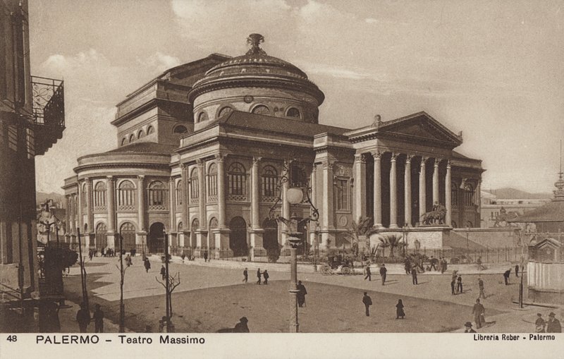 Teatro Massimo, Palermo, Sicilia da Italian Photographer
