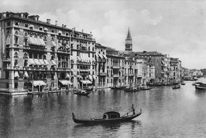 Venezia, Canal Grande e Alberghi da Italian Photographer