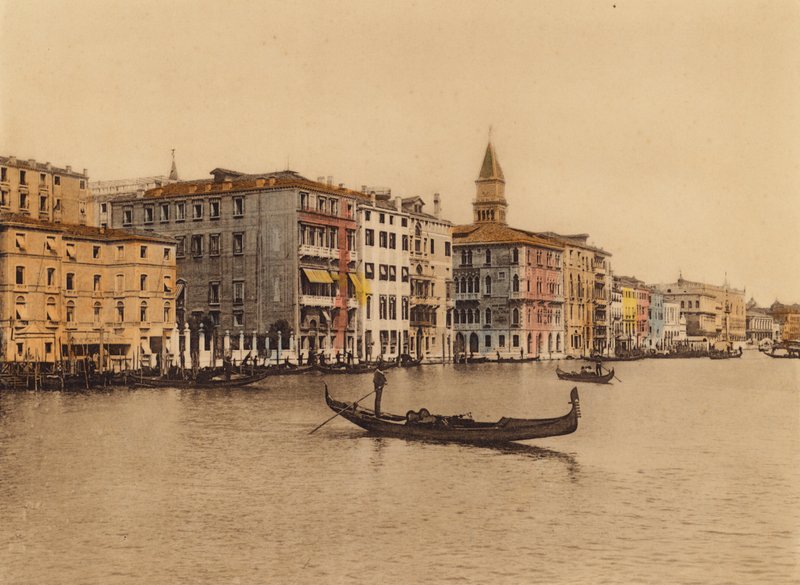 Venezia / Venezia: Canal Grande, Alberghi (foto a colori) da Italian Photographer