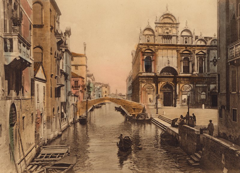 Venezia / Venice: Rio dei Mendicanti (coloured photo) da Italian Photographer