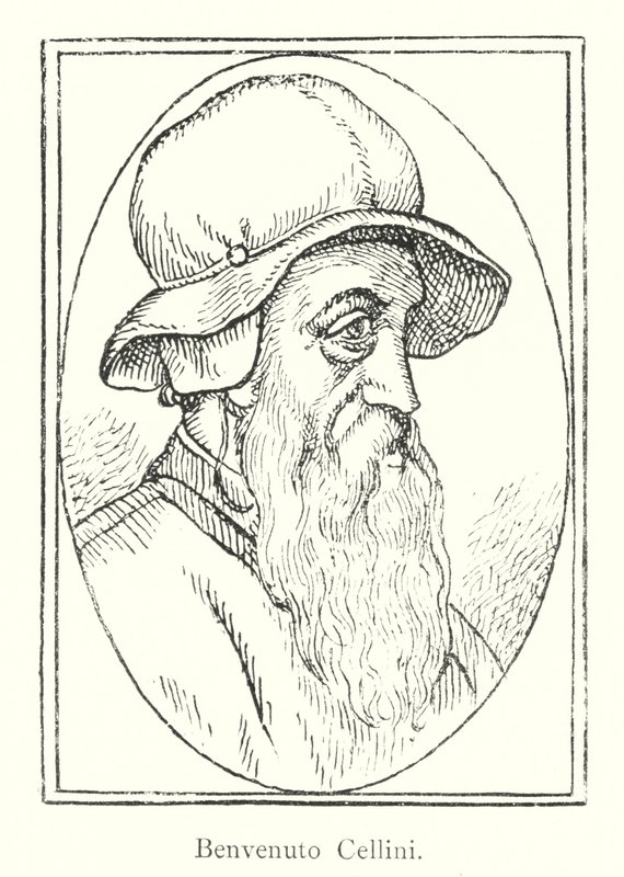 Benvenuto Cellini (incisione) da Italian School