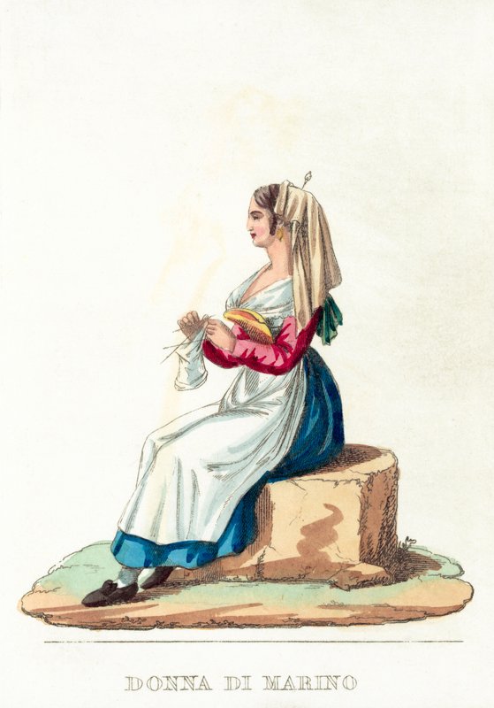 Donna di Marino da Italian School