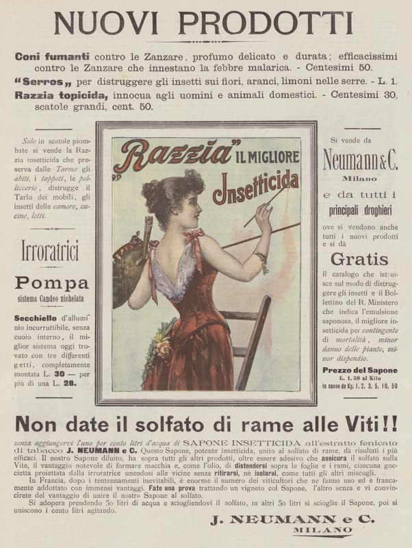J Neumann e C (litografia a colori) da Italian School