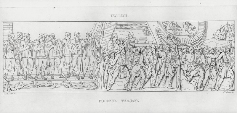La Colonna Traiana da Italian School