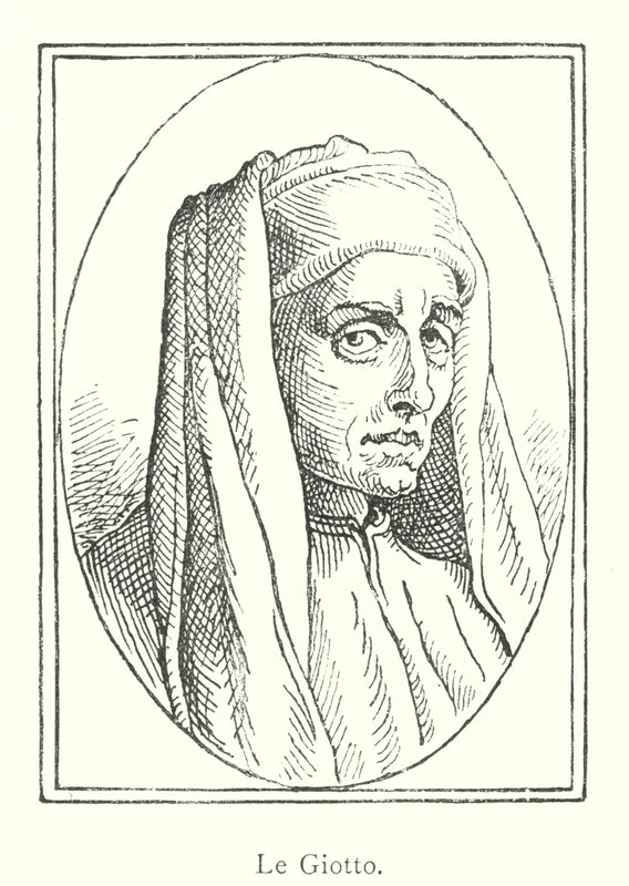 Il Giotto (incisione) da Italian School