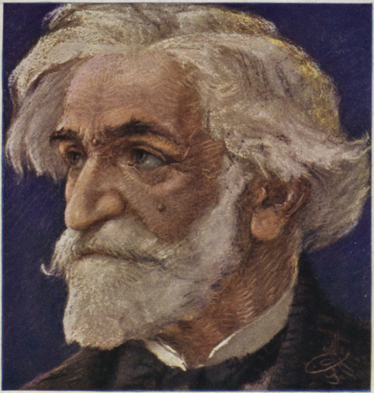 Ritratto di Giuseppe Verdi da Italian School