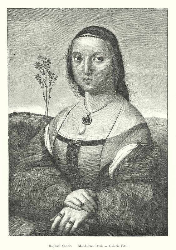 Raffaello Sanzio, Maddalena Doni, Galleria Pitti da Italian School