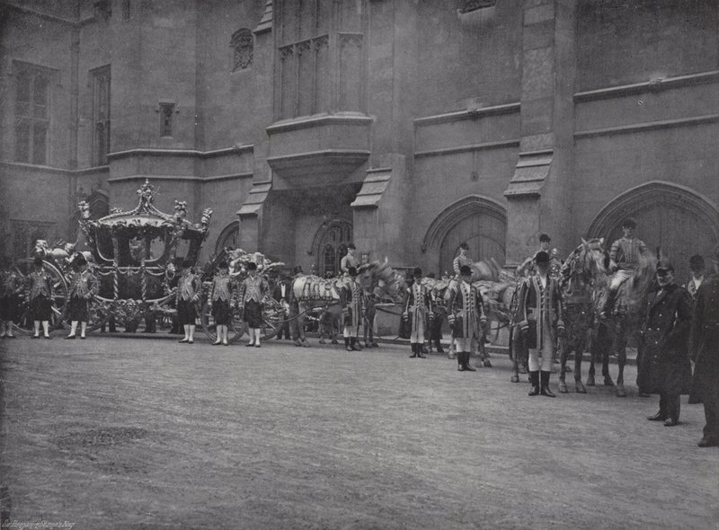 La Carrozza Reale di Stato da J. Benjamin Stone