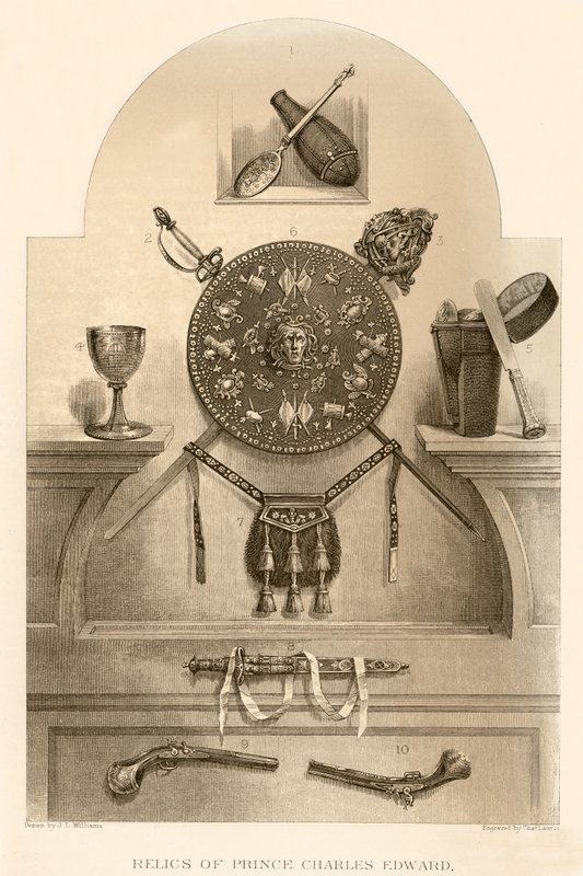 Reliquie del Principe Carlo Edoardo da J.L. Williams