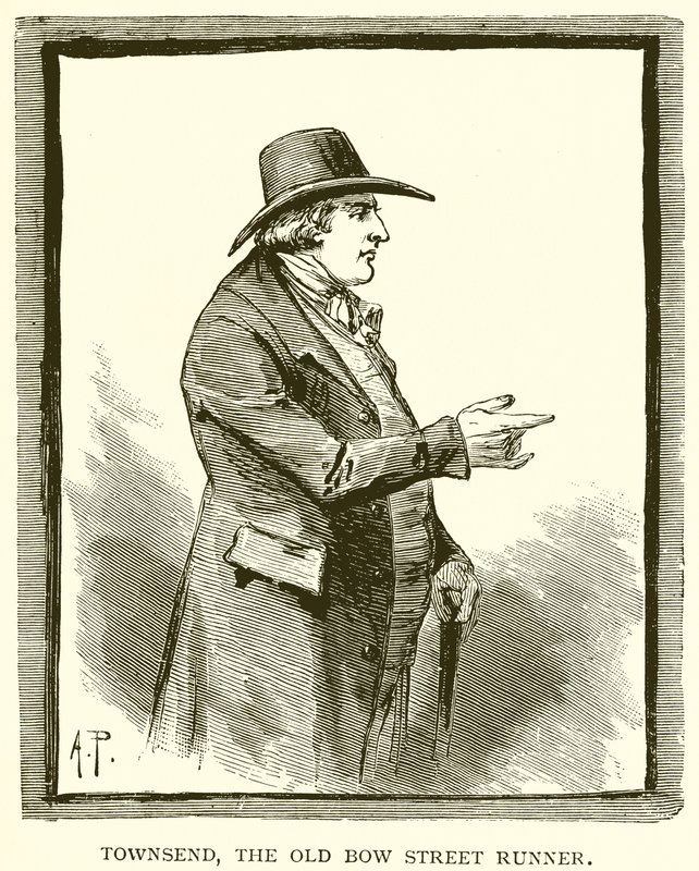 Townsend, il vecchio Bow Street Runner da J. R. Sinclair