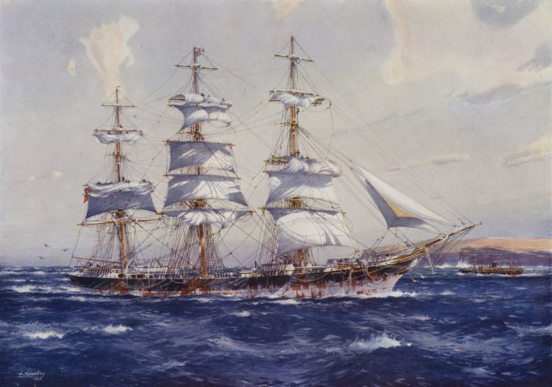 Nave a vela Antiope da Jack after Spurling