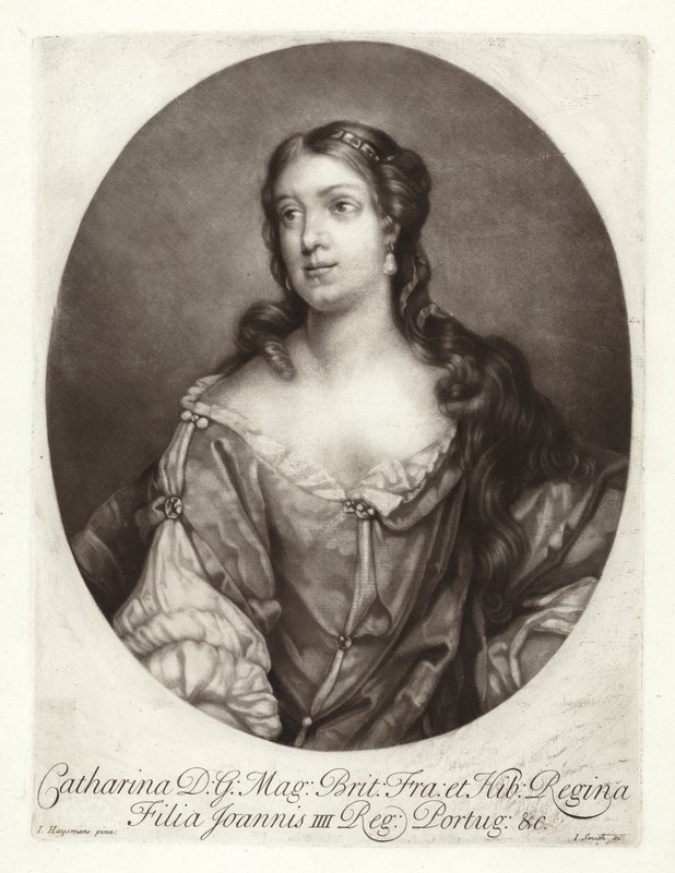 Ritratto di Caterina di Braganza da Jacob Huysmans