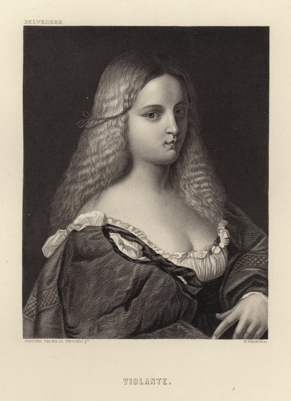 Violante da Jacopo Palma