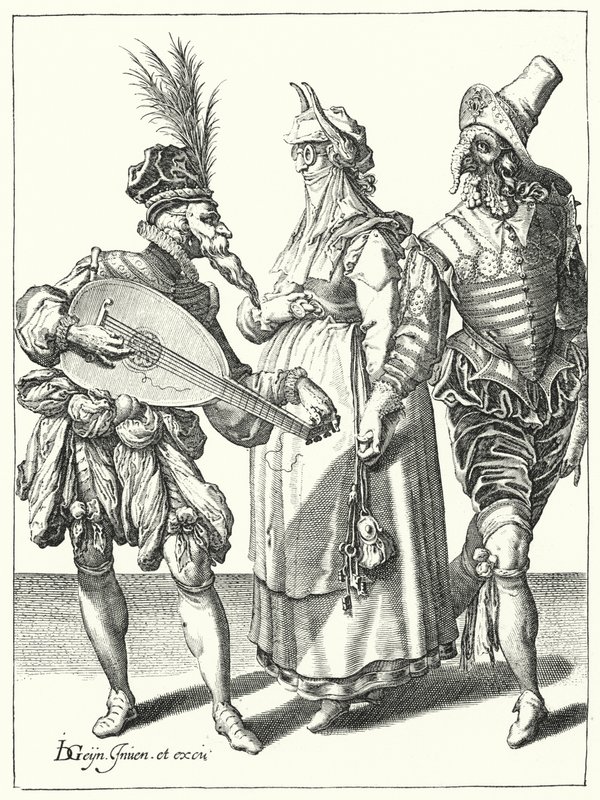 Mascherata da Jacques II de Gheyn
