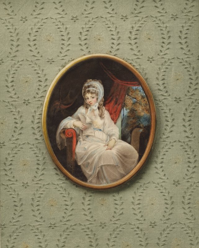 Ritratto di una donna sconosciuta da Jakob Axel Gillberg