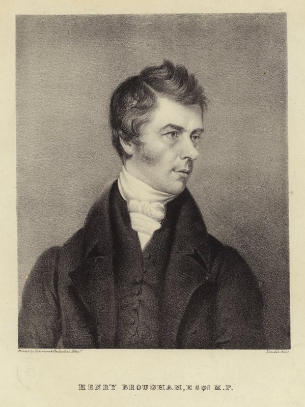 Henry Brougham da James (after) Lonsdale